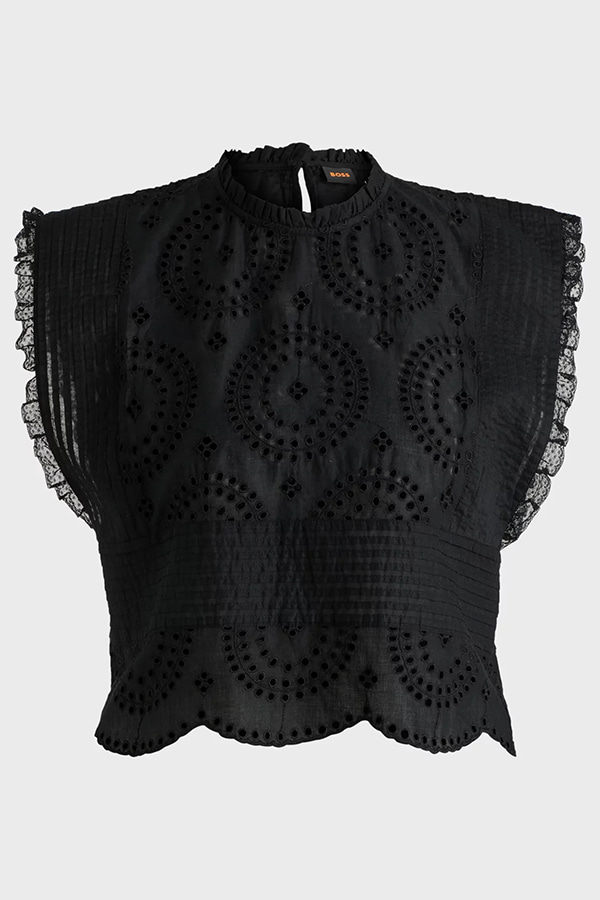 ΜΠΛΟΥΖΑ BOSS - 001 ΜΑΥΡΟ